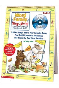 Word Family Sing-Along Flip Chart & CD