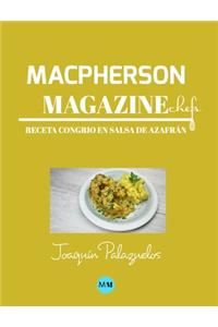 Macpherson Magazine Chef's - Receta Congrio en salsa de azafrán