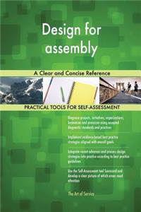 Design for assembly A Clear and Concise Reference