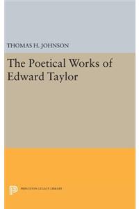 The Poetical Works of Edward Taylor