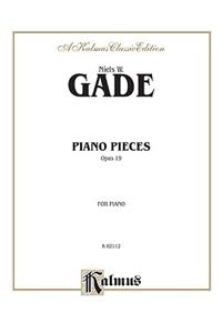 Piano Pieces, Opus 19