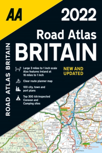 Road Atlas Britain Sp 2022