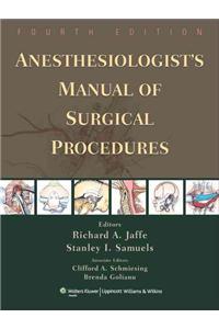 Anesthesiologist's Manual of Surgical Procedures