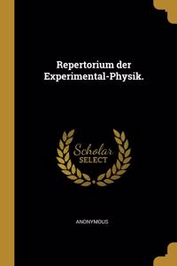 Repertorium der Experimental-Physik.