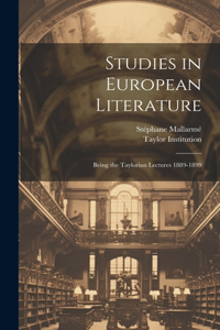 Studies in European Literature