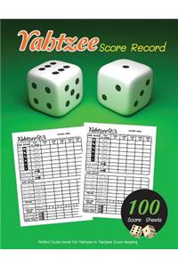 Yahtzee Score Record