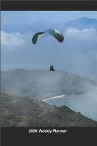 Plan On It 2020 Weekly Calendar Planner - I Love Paragliding - Extreme Sports