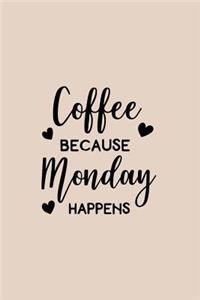 Coffee Because Monday Happens