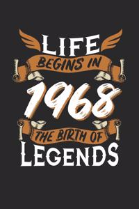 Life Begins in 1968 the Birth of Legends