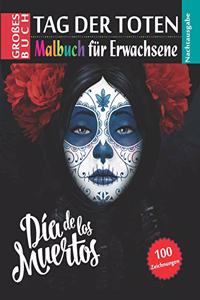Tag der Toten - Malbuch für Erwachsene - Nachtausgabe