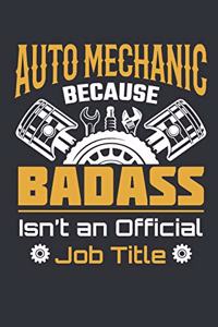 Mechanic Because Badass Isn't An Official Job Title