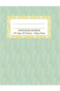 Composition Notebook