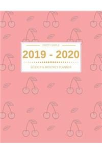 2019 - 2020 Planner Weekly And Monthly
