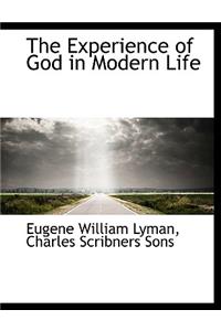 The Experience of God in Modern Life