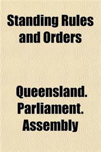 Standing Rules and Orders