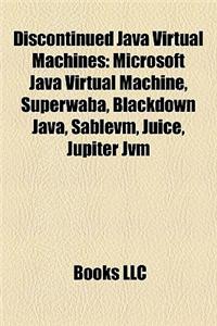 Discontinued Java Virtual Machines