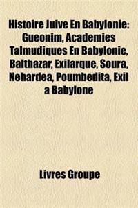 Histoire Juive En Babylonie