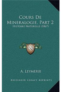Cours De Mineralogie, Part 2