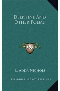 Delphine and Other Poems