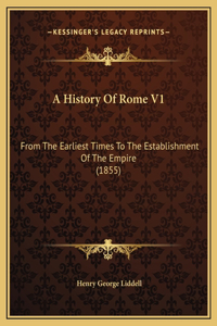A History Of Rome V1