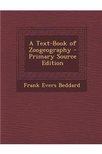 Text-Book of Zoogeography