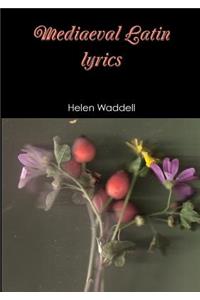 Mediaeval Latin lyrics