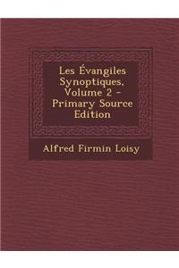 Les Evangiles Synoptiques, Volume 2