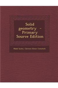 Solid Geometry