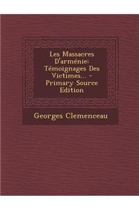 Les Massacres D'arménie