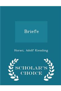 Briefe - Scholar's Choice Edition