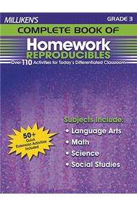 Milliken's Complete Book of Homework Reproducibles - Grade 3