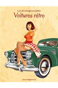 Livre de coloriage pour adultes Voitures rétro 1