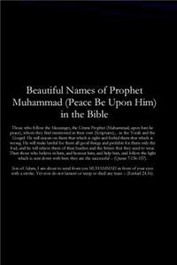 Beautiful Names of Prophet Muhammad (Peace Be Upon Him) in the Bible