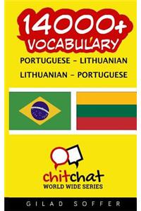 14000+ Portuguese - Lithuanian Lithuanian - Portuguese Vocabulary