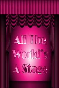 Shakespeare Journal - All The World's A Stage (Pink)