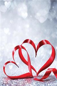 Valentine Hearts 3 Blank Book