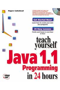 Teach Yourself Java 1.1 Programming in 24 Hours