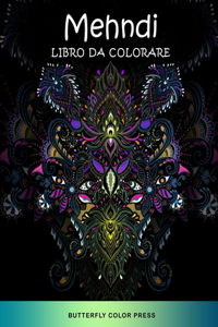 Mehndi Libro da Colorare