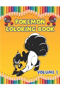 Pokemon Coloring Book Volume 1