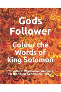 Colour the Words of king Solomon