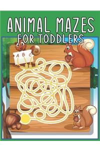 Animal Mazes For Toddlers