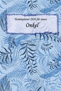 Terminplaner 2020 für einen Onkel