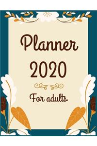 Planner 2020 for adults