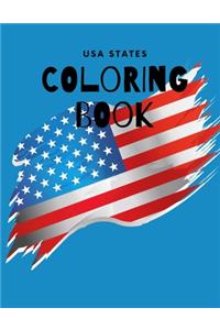 USA States Coloring Book