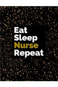 2020 - 2021 Planner Eat Sleep Nurse Repeat