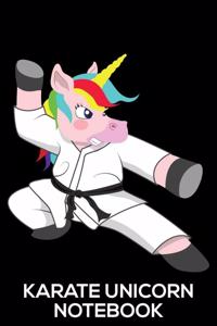 Karate Unicorn Notebook