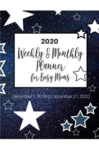 2020 Weekly & Monthly Planner for Busy Moms