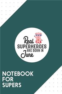Notebook for Supers