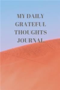 My Daily Grateful Thoughts Journal