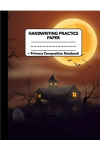 Handwriting Practice Paper Primary Composition Notebook